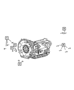 6102411AA - Transmission: Hex Head Bolt And Washer for Chrysler: 200, 300, Pacifica, Sebring, Town &amp; Country | Dodge: Avenger, Challenger, Charger, Dart, Durango, Grand Caravan, Hornet, Journey, Nitro | Jeep: Cherokee, Compass, Gladiator, Grand Cherokee, Grand Cherokee L, Grand Wagoneer, Wagoneer, Wrangler, Wrangler JK | Ram: 1500, 1500 Classic Image