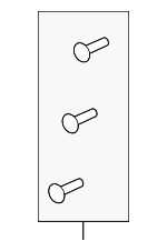 9XB06799X - : 2008-2010 Mazda Tribute - Side Seal Pin for Mazda: Tribute Image