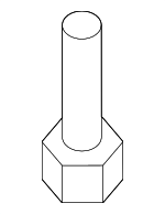 ZZCA614G4 - : 2008-2010 Mazda Tribute - A/C Service Valve Core for Mazda: Tribute Image