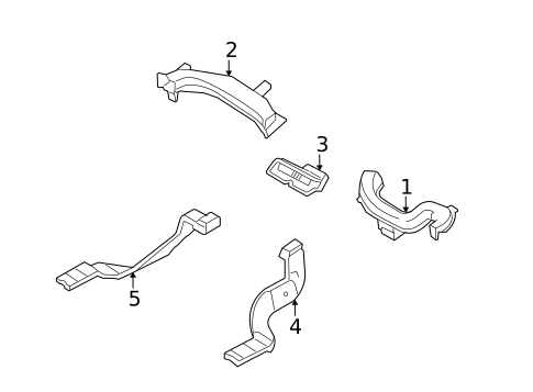 Ducts for 2007 Ford Fusion #0