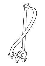 7321060861E0 - Electrical: Belt &amp; Retractor for Toyota Image