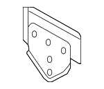 5257A346 - Body: Rear Body Extension for Mitsubishi: Outlander Sport Image