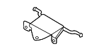 8649872 - Exhaust: Converter &amp; Pipe Bracket for Volvo Image
