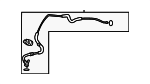 BDTS6146XA - HVAC: Pressure Pipe for Mazda: 3, CX-30 Image
