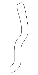 MD324758 - Engine: Inner Timing Cover Gasket for Mitsubishi Image