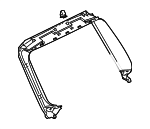 80A867973A4PK - Body: Upper Gate Trim for Audi: Q5, Q5 PHEV, SQ5 Image