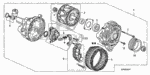 31102PNA004 - Engine: STATOR for Honda Image