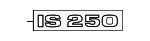 7544353070 - Body: Nameplate for Lexus: IS250 Image