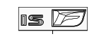 7544353100 - Body: Nameplate for Lexus: IS F Image