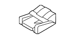 N91242501 - Body: Bumper Guide Nut for Porsche Image