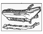 85092174 - : Headlamp Assembly for Acura: ZDX Image