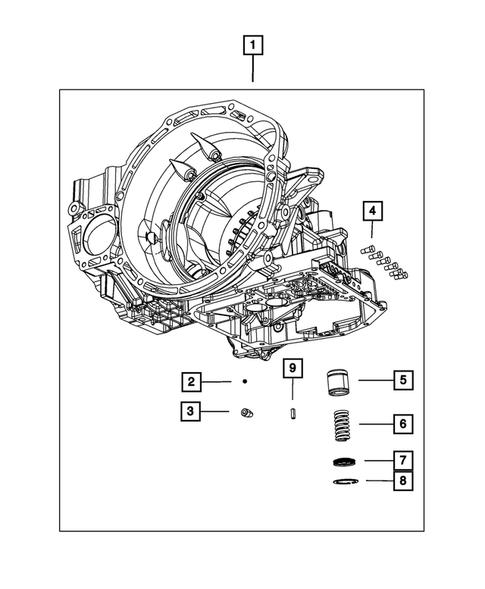 Case, Extension, Oil Pan, and Indicator (Dipstick) for 2014 Chrysler 200 #0