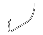 992831703F - : Weather-Strip On Body for Porsche: 911 Image