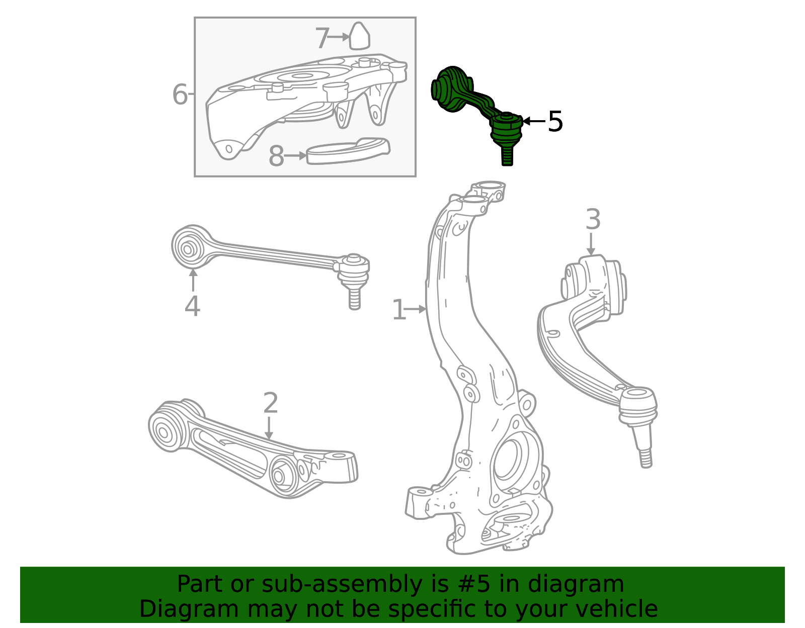 Suspension Control Arm – Restore Ride Precision Now | AutoNation Parts