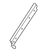 755340C030 - Body: Windshield Molding (Left) for Toyota: Sequoia, Tundra Image