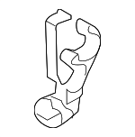 7L6121129 - Cooling System: Hose Assembly Bracket for Audi Image