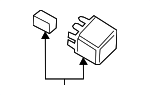 D1780C - Electrical: ACDelcoâ„¢ Accessory Power Relay for GM Image
