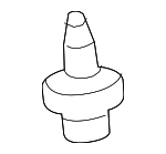 5388848010 - Body: Fender Liner Fastener for Lexus: HS250h, RX330, RX350, RX400h, RX450h Image