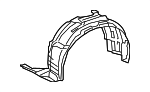 538060E020 - Body: Fender Liner for Lexus: RX350, RX450h Image