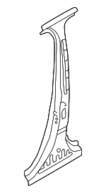 LR163950 - Body: Body B-Pillar Reinforcement for Land-Rover Image