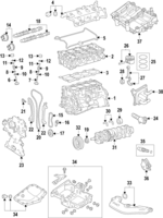 122816N20A - Engine: Engine Crankshaft Thrust Washer for Nissan Image