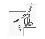 9J1809204YGRV - Body: Hinge Pillar Reinforced for Porsche: Taycan Image