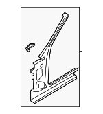 9J1810008YGRV - Body: Hinge Pillar Reinforced for Porsche: Taycan Image