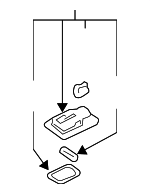 MN162097YA - Body: Courtesy Lamp for Mitsubishi Image