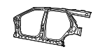 55369623AL - Body: Aperture Reinforced for Jeep: Grand Cherokee, Grand Cherokee WK Image