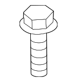 1130208256B - Electrical: Battery Tray Bolt for Hyundai Image