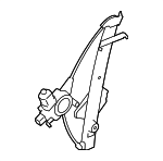 61042SC001 - Body: Window Regulator for Subaru: Forester Image