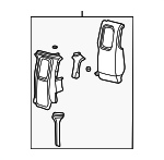 6C3Z28280A58A - Body: Corner Panel for Ford: F-250 Super Duty, F-350 Super Duty Image