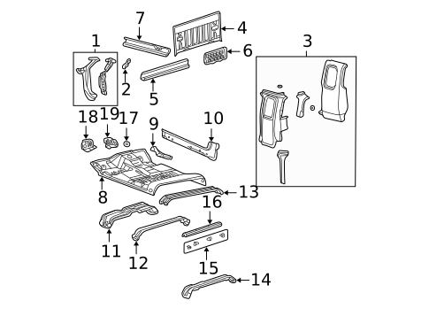 Rocker for 2000 Ford F-350 Super Duty #0