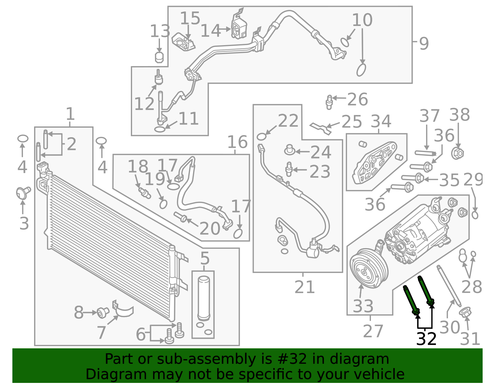 S442 A/C Compressor Bolt W719079-S442 | OEM Parts Online
