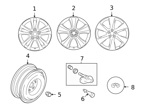 Wheels for 2010 INFINITI FX50 #0