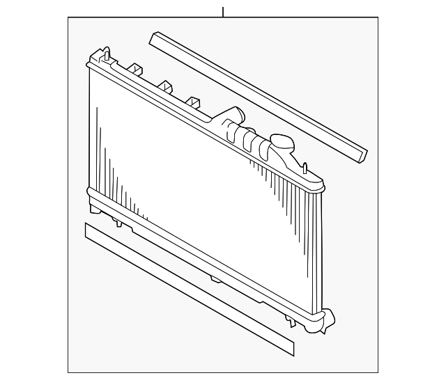 thumbnail interactive-video image 1 of Autocoolinghome Radiator Assembly For 2008-2014 Subaru Impreza 2.5L Manual Trans – Aluminum/Plastic, 16mm Core 1 of 5