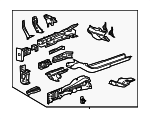 95231591 - Body: Lower Rail for Chevrolet: Sonic Image