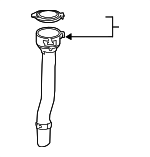 8530124070 - : Inlet Tube for Lexus: GS F, RC F Image