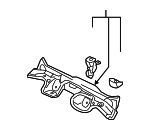 5Q0803531B - Body: Front Crossmember for Volkswagen: Golf, GTI Image