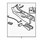 96910JK41A - Body: Console Assembly for INFINITI: G35, G37 Image