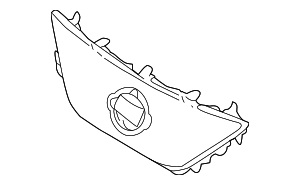 620725SK0D - Body: Grille for Nissan: LEAF Image