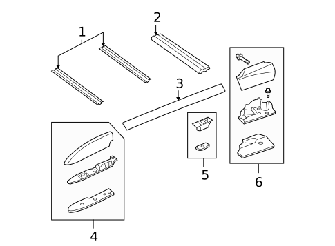 Luggage Carrier for 2001 Chevrolet Tahoe #0