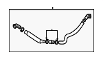 25415P2600 - Cooling System: Lower Hose for Hyundai: Santa Fe Image