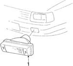 443953055 - Electrical: Lamp Assembly for Audi: 100, 100 Quattro, 200, 200 Quattro, 5000, 5000 Quattro Image