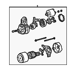 3610022800 - Electrical: Starter for Hyundai: Accent, Excel, Scoupe Image