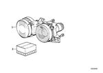63121379185 - Lighting: Twin Headlight Left for BMW Image