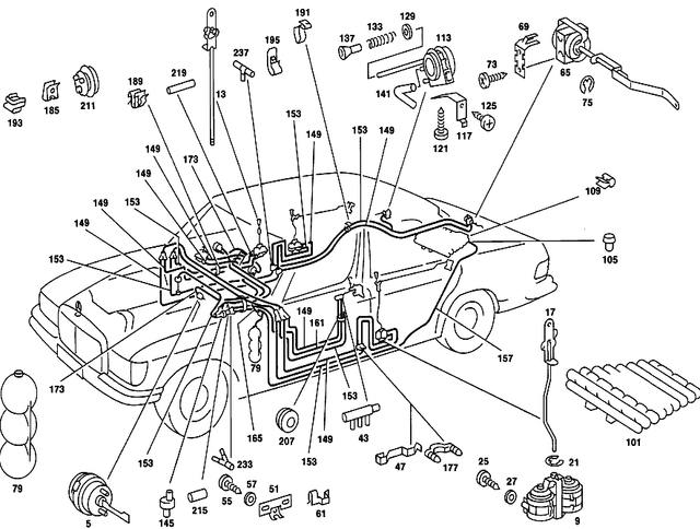 1168000180 - : Shift Rod for Mercedes-Benz Image