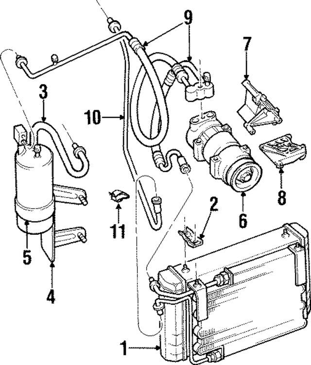 56002957AB - HVAC: A/C Condenser for Mopar Image