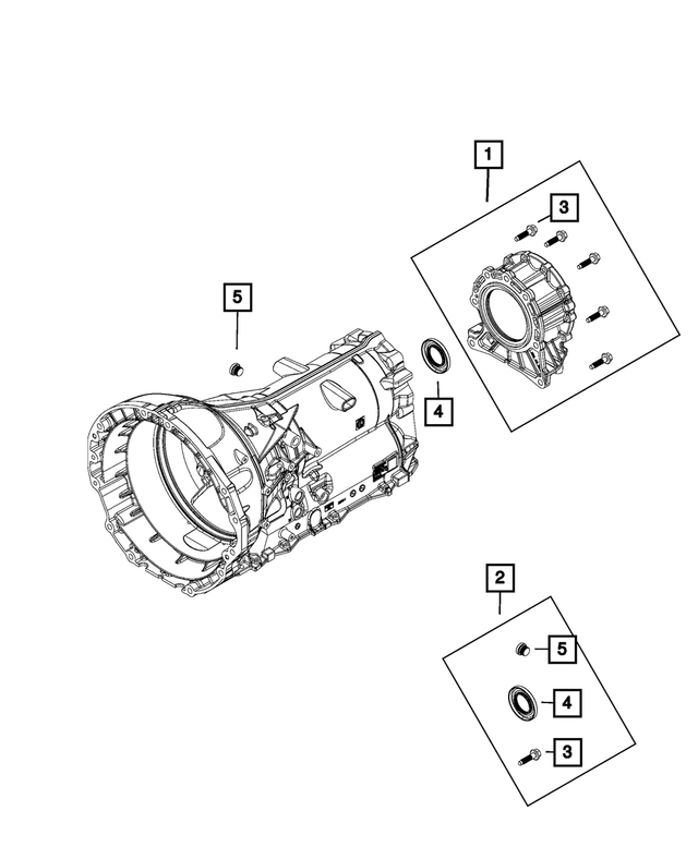 68397230AA - Transmission: Transfer Case Adapter for Mopar Image