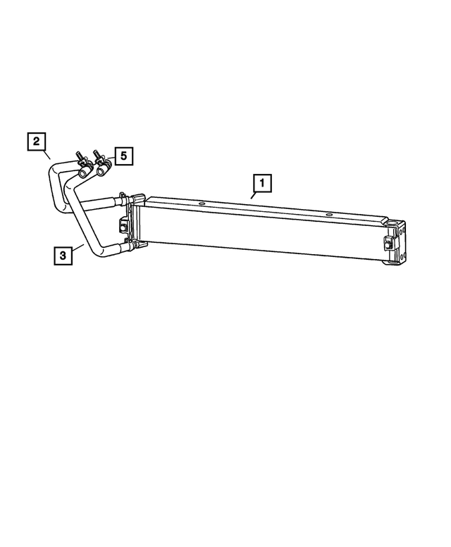 5159060AB - : Auxiliary Trans Oil Cooler Kit for Mopar Image